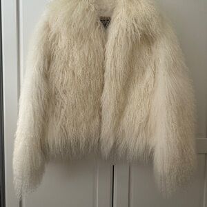 ✨SOLD✨ Vintage Marvin Richards Mongolian Lamb Coat Size M